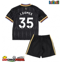 Camisa de Futebol Aston Villa Joao Gomes #35 Equipamento Secundário Infantil 2026-27 Manga Curta (+ Calças curtas)